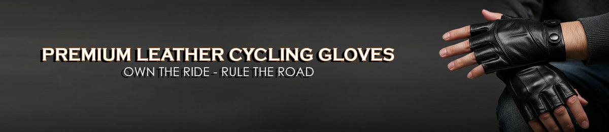 Fingerless Leather Gloves