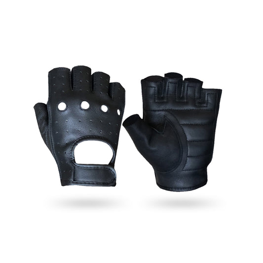 Tackfield Mens Fingerless Driving Gloves